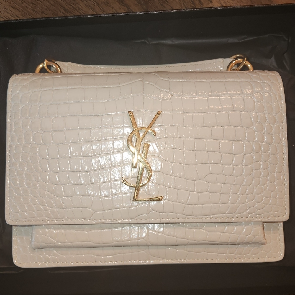 Saint Laurent Sunset Chain Crossbody Bag